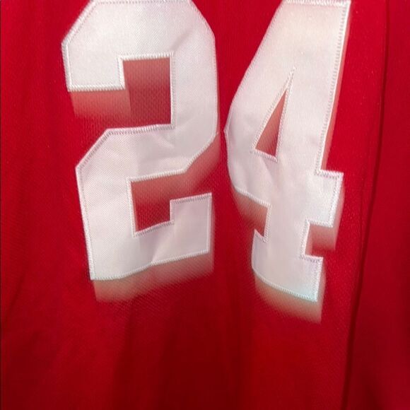 Red Oklahoma Basketball Jersey - Picture 3 of 14